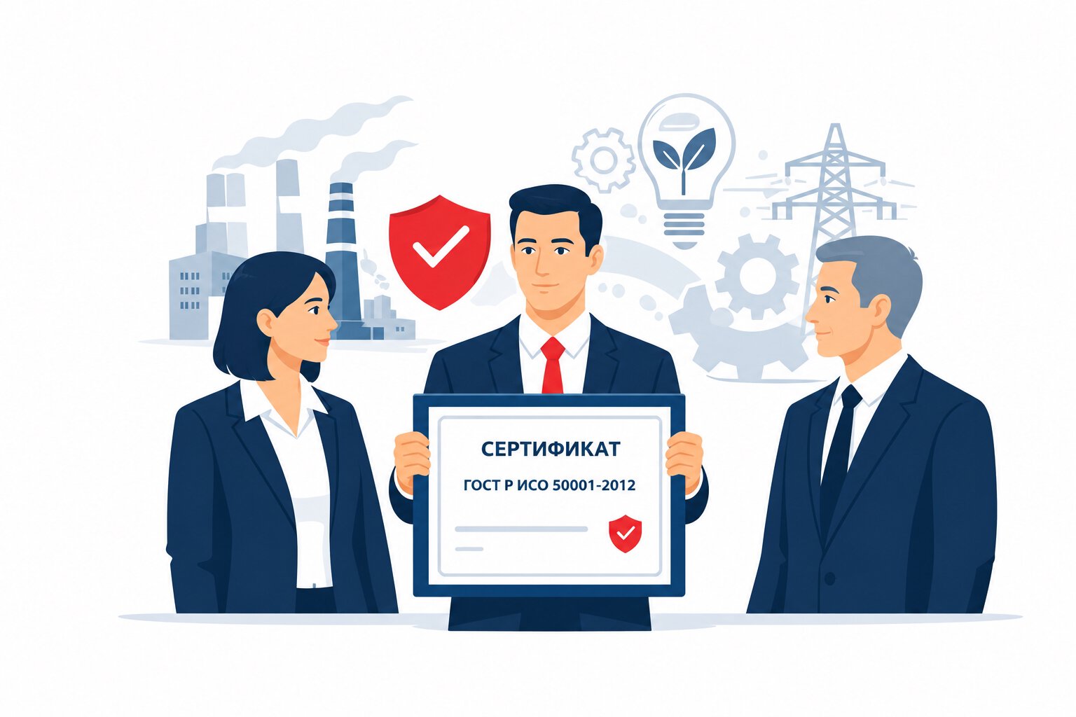 Оформление сертификата ГОСТ Р ИСО 50001-2012 в Самаре и по всей Самарской области