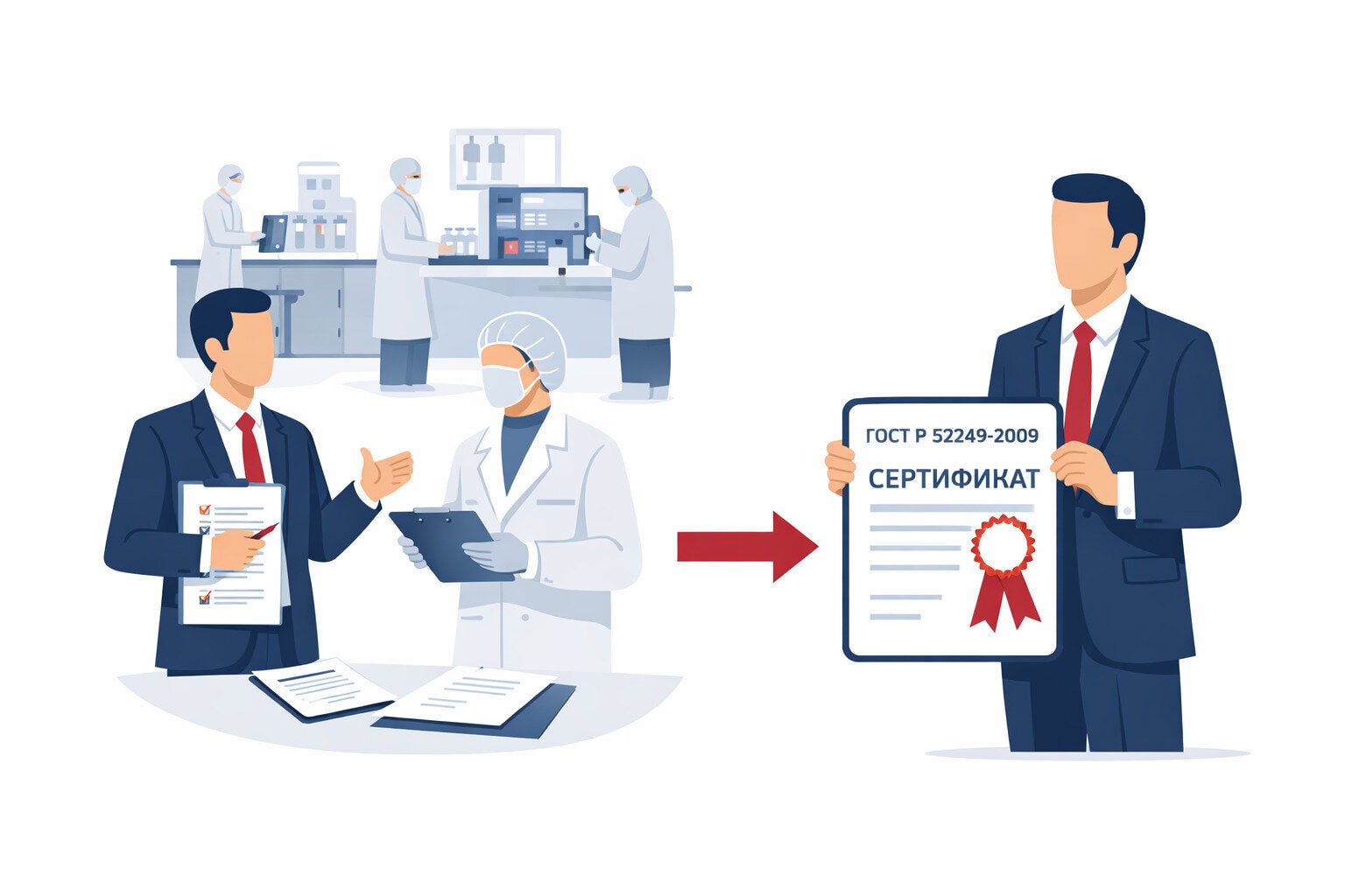 Процедура сертификации ГОСТ Р 52249-2009 в Самаре